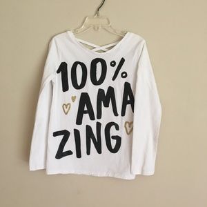 Carters’s Girls long sleeve t-shirt, size 7